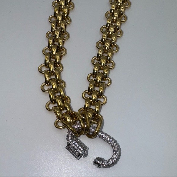 Carabiner Lock Necklace - Picture 8 of 10